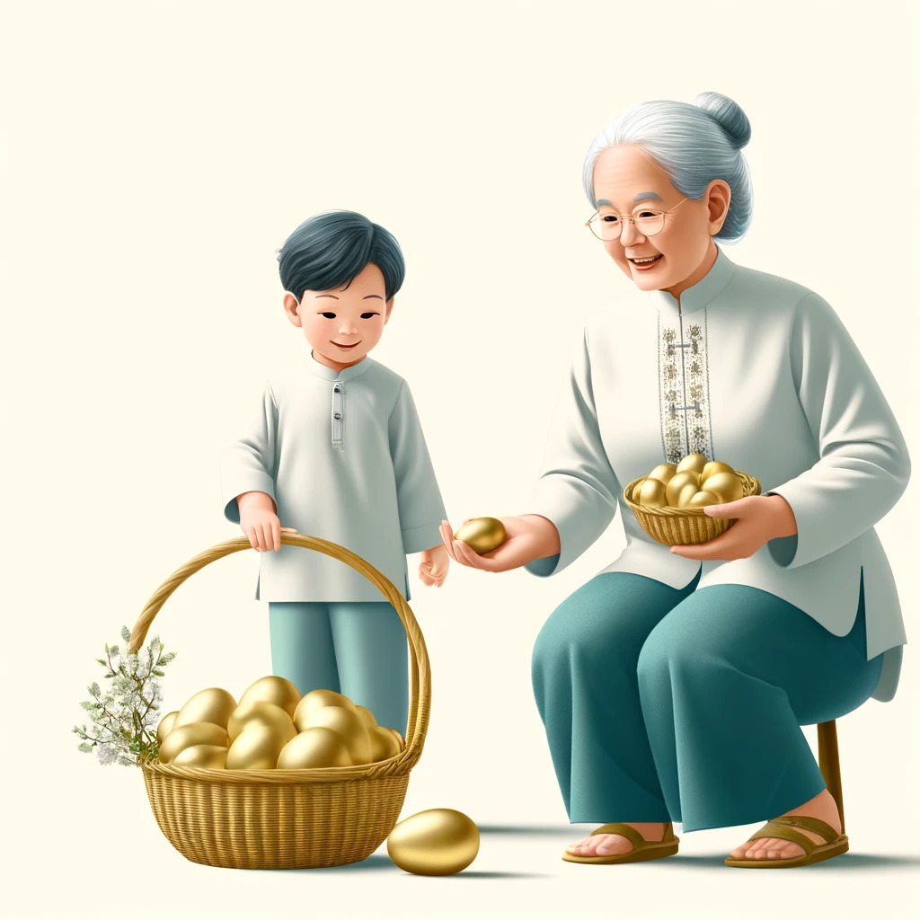 The Basket of Golden Eggs